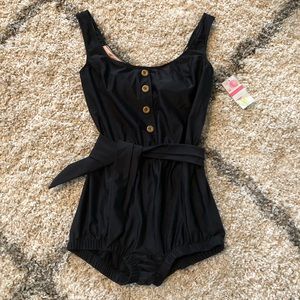 NEW Black One-Piece Swimsuit